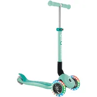 GLOBBER Junior FOLDABLE LIGHTS Tretroller, 120/80 mm, ABEC 9,