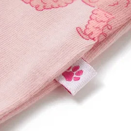 vidaXL Kinderpyjama mit Kurzen Ärmeln Hellrosa 92