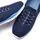 LASCANA "Slipper, Halbschuh, leichtes Meshmaterial", Damen, Gr. 35, blau (navy), Obermaterial: 100% Textilmaterial. Decksohle: 100% Textilmaterial. Futter: 100% Textilmaterial.