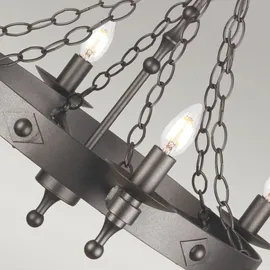 Elstead Lighting Warwick 6-flg. (WR6 GRAPHITE)