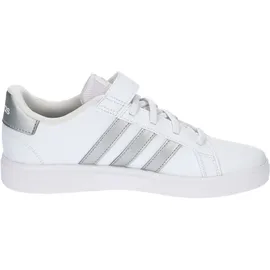 adidas Grand Court 2.0 Kids Cloud White / Matte Silver / Matte Silver 30