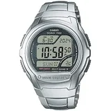 CASIO WAVE CEPTOR WV-58RD-1AJF Funk Herrenuhr Silber