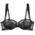 Triumph Balconette-BH mit Spitzenbesatz Serie 'Palina Moonlight Kiss', Black, 75C