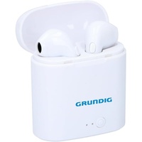 GRUNDIG Kabellose Kopfhörer, Bluetooth Kopfhörer, In-Ear-Kopfhörer, 400 mAh, Weiß