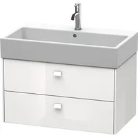 Duravit Brioso Waschtischunterbau BR415501091 784x459mm, Taupe, 2 Auszüge, Griff