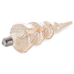 Vellight LED-Lampe in Glühlampenform, Weihnachtsbaum, dekorativ, goldfarbenes Filament, 4 W, E27, 200 lm, Lebensdauer 25000 h