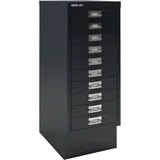 BISLEY MultiDrawer Schubladenschrank 27,9 x 38 x 67 schwarz