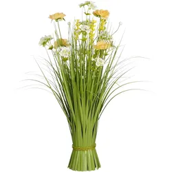 Mica Decorations Blume Bund gelb - h60xd30cm
