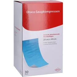 Saugkompressen unsteril 20x40cm Draco