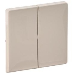 Legrand Valena Life, Serienwippe für Serien- und Doppelwechselschalter (mandelweiß)