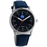 Miraval NASA Herrenarmbanduhr mit Lederarmband Astronaut Quarzuhr 40 mm Japanisches Quarzuhrwerk - 2-MV1422-1