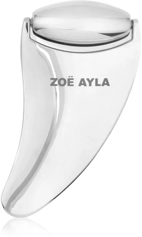 Zoë Ayla 2-in-1 Gua Sha Roller Massage Hilfsmittel für das Gesicht 1 St.