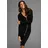 LAURA SCOTT Longstrickjacke Schwarz 40/42