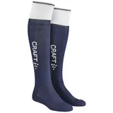 Craft Progress 2.0 Contrast Stutzenstrümpfe 390900 - navy/white 40-42