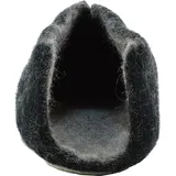 Rohde Nepal 7991 Schuhe Herren Pantoffeln Hausschuhe Filz, Größe:47 EU, Farbe:Schwarz - Schwarz - 47