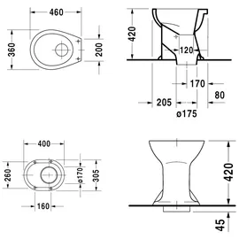 Duravit Duraplus (0180010000)