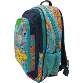 Pokémon Rucksack Schulrucksack 35x16x43cm mit Seitentaschen