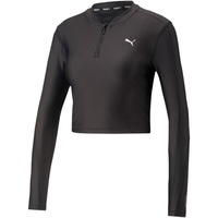 Puma Fit Eversculpt 1/4 zip Damen schwarz - puma