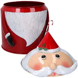 Weihnachtsmann Metallbox 43x29cm