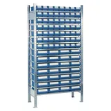 NORDWEST Handel AG Lager Grundregal Stahl H2000xB1000xT500mm 14 Stahlböden