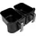 Russell Hobbs Heißluftfritteuse 2 Kammern 9L Rapid AirFryer [2 Fächer je 4,5l, sehr leiser Betrieb, 9 Programme] SatisFry Fritteuse (spülmaschinenfest, Match & Synchronisierungsfunktion) 27681-56
