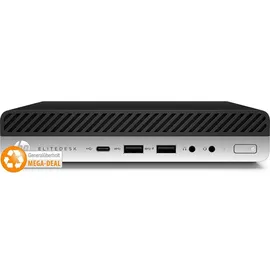 tecXL HP EliteDesk 800 G4 Mini Core i5-8500T 2,1 GHz 16 GB RAM 512 GB SSD Intel UHD Graphics 630 Win 11 Pro