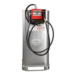 Premium Hoftankstelle Tankanlage Cube Diesel Schütz, 700 Liter