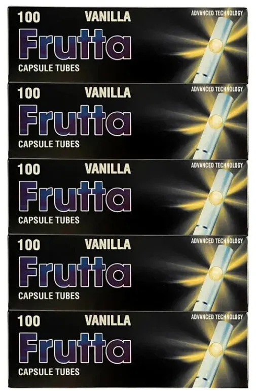 5x Frutta Hülsen Vanilla100er