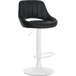 CLP Barhocker Milet Kunstleder schwarz/weiß