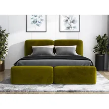 mebloland OLKE 180 x 200 cm H2 Grün