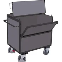 Cordes Holzkastenwagen 970x670 mm Anthrazitgrau