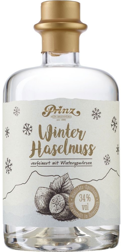 Prinz Winter Haselnuss 34,0% 0,5l