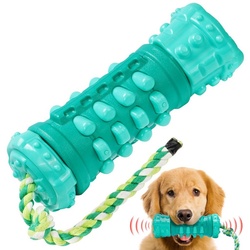 Belle Vous Dekoobjekt BELLE VOUS Hundespielzeug unzerstörbar mit Zugseil - Robustes Hunde blau