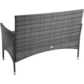 Estexo Gartenbank 125 x 53 x 86 cm Grau
