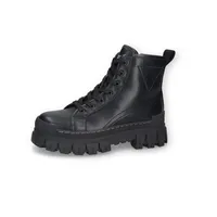 Dockers by Gerli Damen Combat Boots, Frauen Stiefeletten,uebergangsschuhe,uebergangsstiefel,schnürstiefel,Stiefel,Bootee,schwarz,37 EU - 37 EU