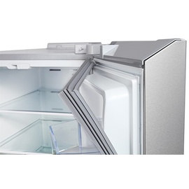Respekta Side by Side Kühlschrank Gefrierkombi 505 L No Frost Inox Look 178 cm Respekta