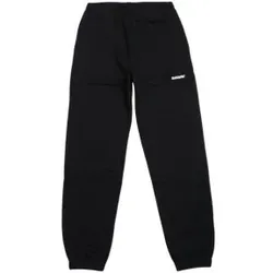 Barrow Unisex. S5BWUAFP085 Schwarze einfarbige Hose (M), Lässig, Baumwolle
