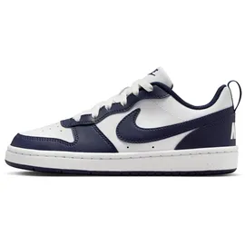 Nike Court Borough Low Next Bloom Kinder Weiß/Midnight Navy 39