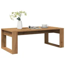vidaXL Couchtisch Artisan-Eiche Braun 102 x 50 x 35 cm