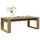 vidaXL Couchtisch Artisan-Eiche Braun 102 x 50 x 35 cm
