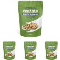 by Amazon Pistazien geröstet & gesalzen, 250g (Packung mit 4)