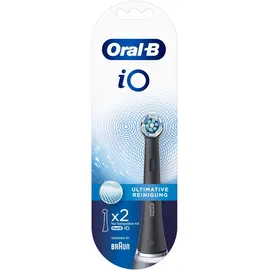 Oral-B iO Ultimative Reinigung Aufsteckbürste schwarz 2 St.