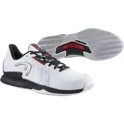 Tennisschuhe Herren HEAD Sprint Pro 3.5 Clay Men WHBK White-Black 44