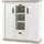 Highboard 139 x 146 x 44 cm Weiß