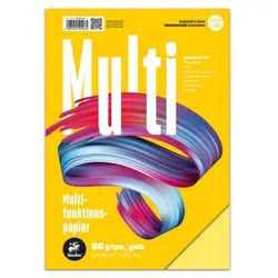 Kopierpapier, A4, 80g/m2, 50 Blatt, gelb