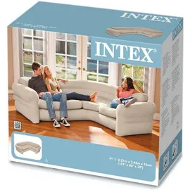 Intex Ecksofa 2-Sitzer Beige