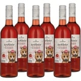 KATLENBURGER - Erdbär Beerenglühwein | Fruchtiger Glühwein aus Fruchtwein mit bestem Erdbeersaft. Jetzt die Sommerfrucht Erdbeere auch im Winter genießen! Inhalt: 6x 750ml und 6,5% vol.