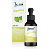 Increase Liposomale Apfelessig Tropfen hochdosiert - (60.000mg Apfelessig pro Packung) 2000mg Apfelessig pro Tagesdosis mit Vitamin B9 und Vitamin B12 - MCT Öl - Hohe Bioverfügbarkeit