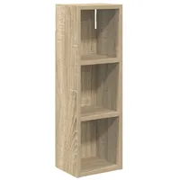 vidaXL Badezimmer-Wandschrank mit Regal 20 x 16 x 62,5 cm Beige