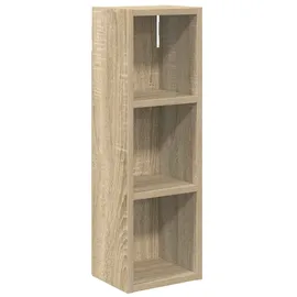 vidaXL Badezimmer-Wandschrank mit Regal 20 x 16 x 62,5 cm Beige